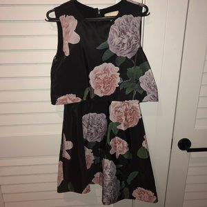 ERIN Erin Fetherston Tippy Rose Garden Print Dress